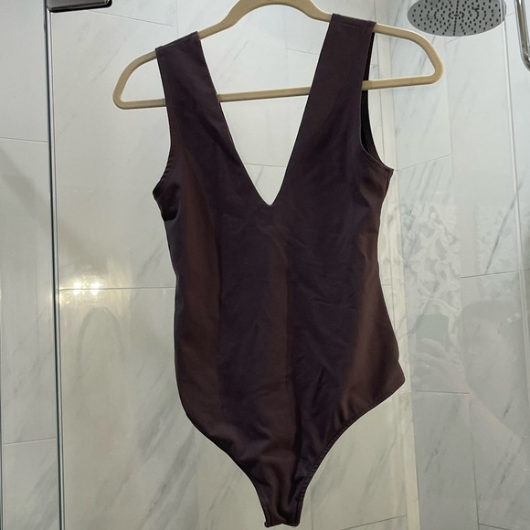 Free people deep v bodysuit - Picture 1 of 4